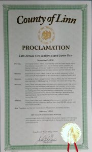 Linn County Proclamation